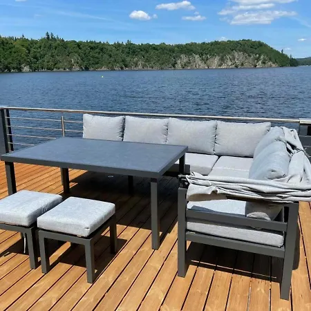 Luxury Houseboat, Castle Botel Orlik